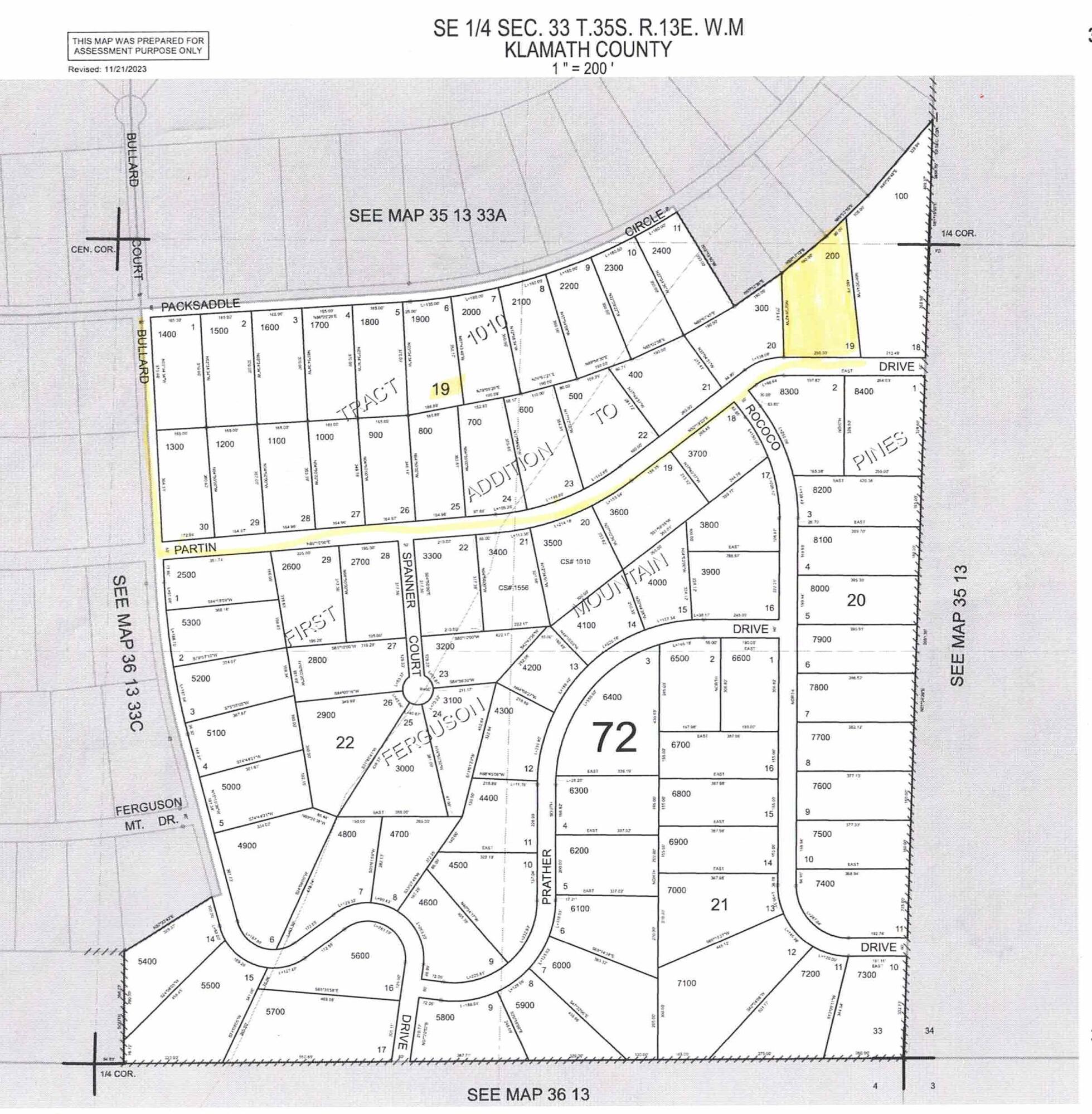 0 Partin Drive, Unit 19 Beatty, OR 97621 - Photo 15 of 15 Plat Map