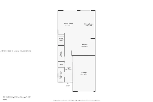 $3,800 | 1563 Northwest 94th Way, Unit 9, Coral Springs, FL 33071