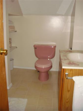 266 Nottingham Street Springfield, MA 01104 - Photo 12 of 13 a bathroom with a granite countertop toilet and a sink