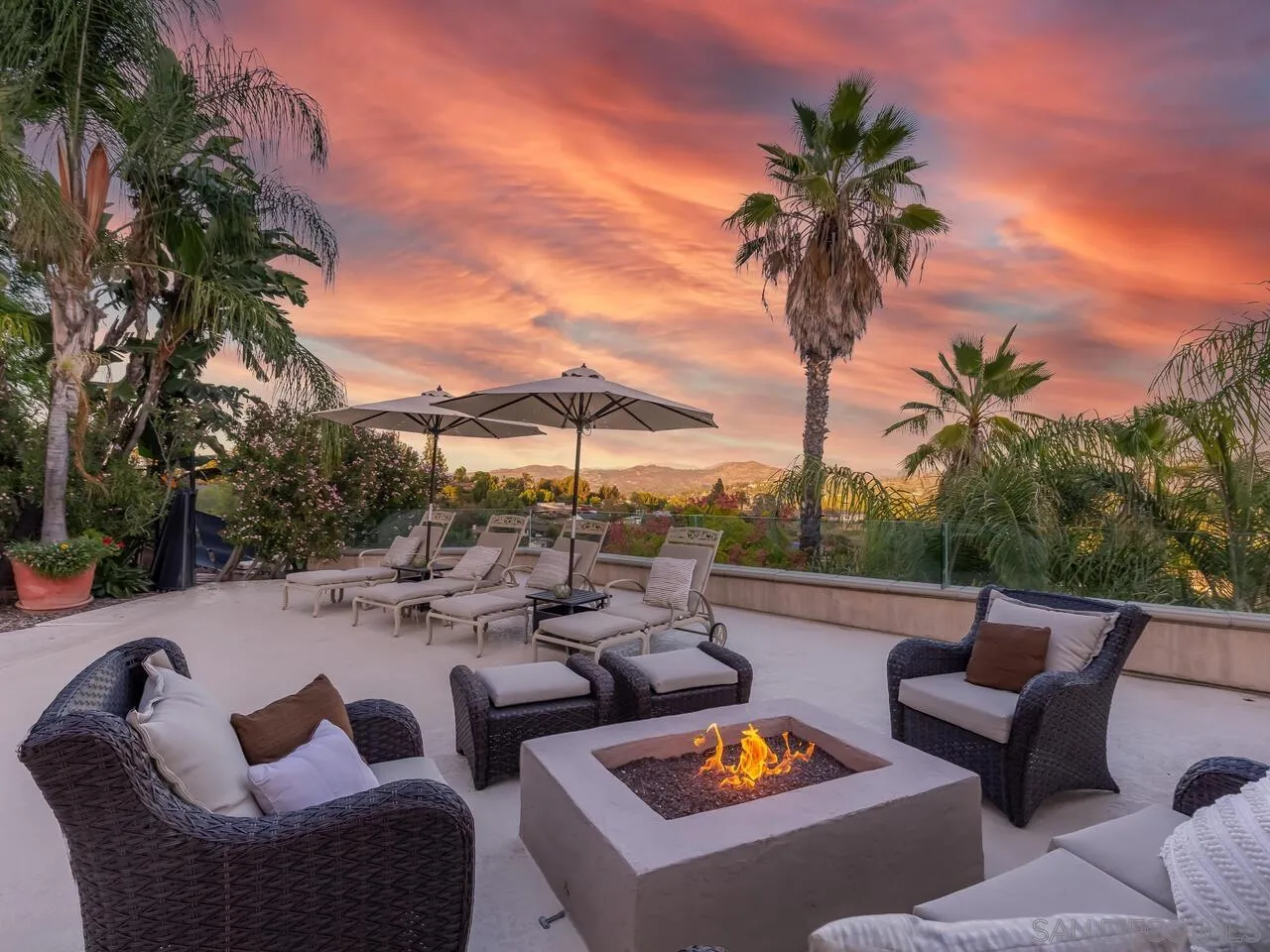 11630 Shadowglen Road El Cajon, CA 92020 - Photo 3 of 64 a view of outdoor space with seating area and swimming pool