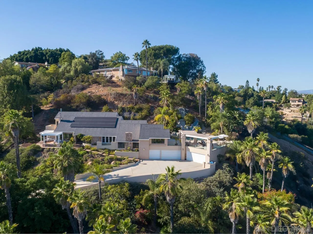 11630 Shadowglen Road El Cajon, CA 92020 - Photo 55 of 64 a view of multiple houses with a yard