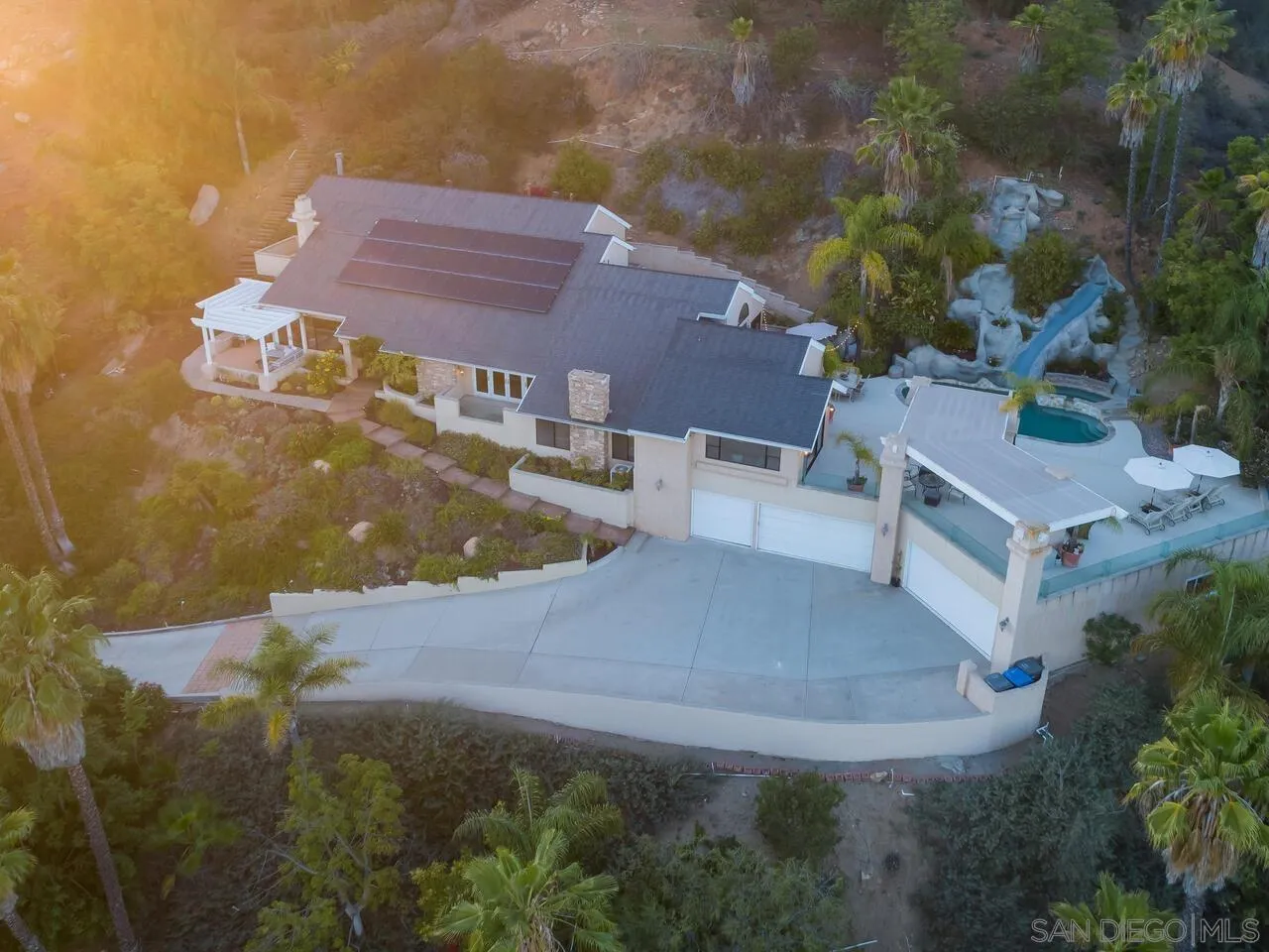 11630 Shadowglen Road El Cajon, CA 92020 - Photo 64 of 64 an aerial view of a house with a yard