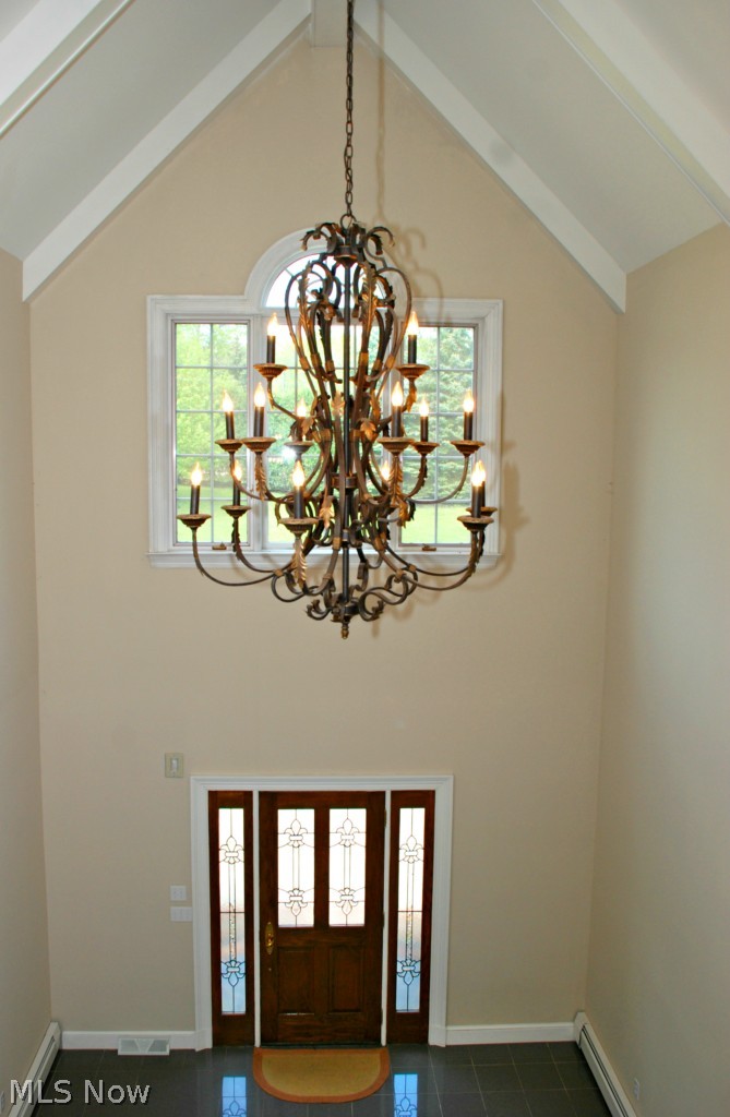 2890 Roundhill Road Akron, OH 44333 - Photo 11 of 25 FOYER VIEW FROM STAIRCASE