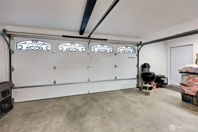 a room with gym equipment