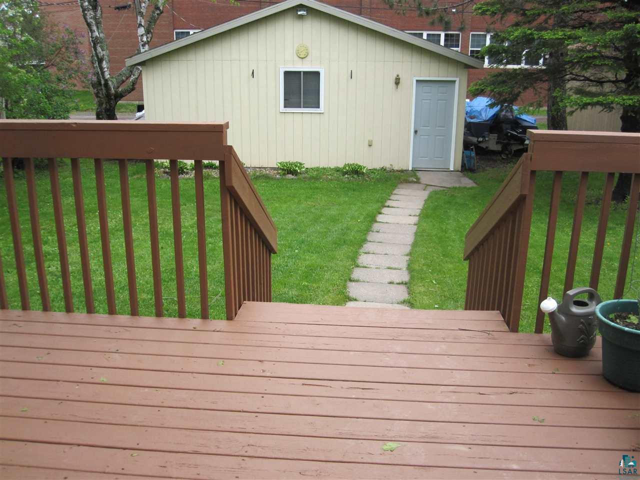 22 3rd Street Proctor, MN 55810 - Photo 21 of 22 Back Deck and Garage