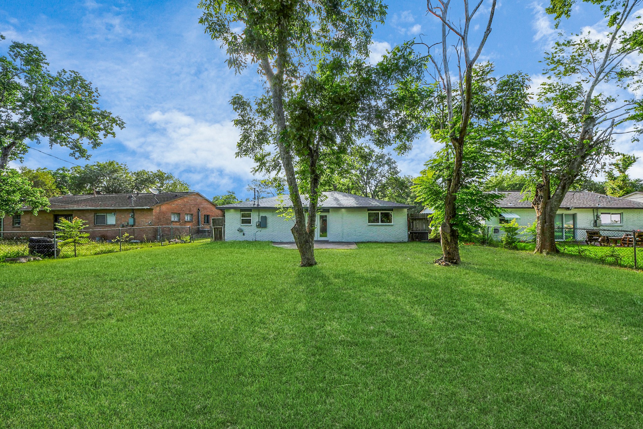 15318 Corsair Road Houston, TX 77053 - Photo 22 of 23 a view of a house with a yard