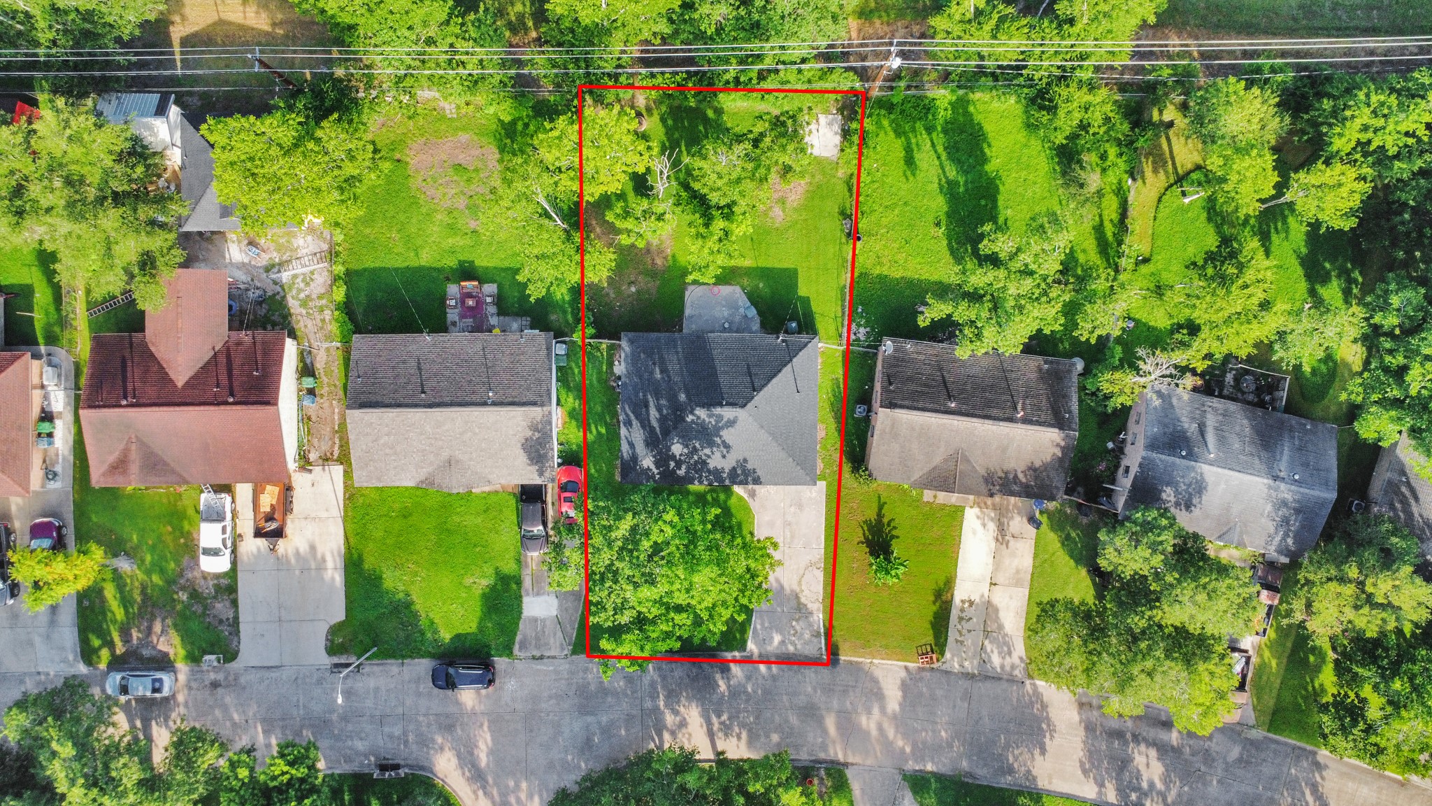 15318 Corsair Road Houston, TX 77053 - Photo 23 of 23 an aerial view of a house with a yard and lake view