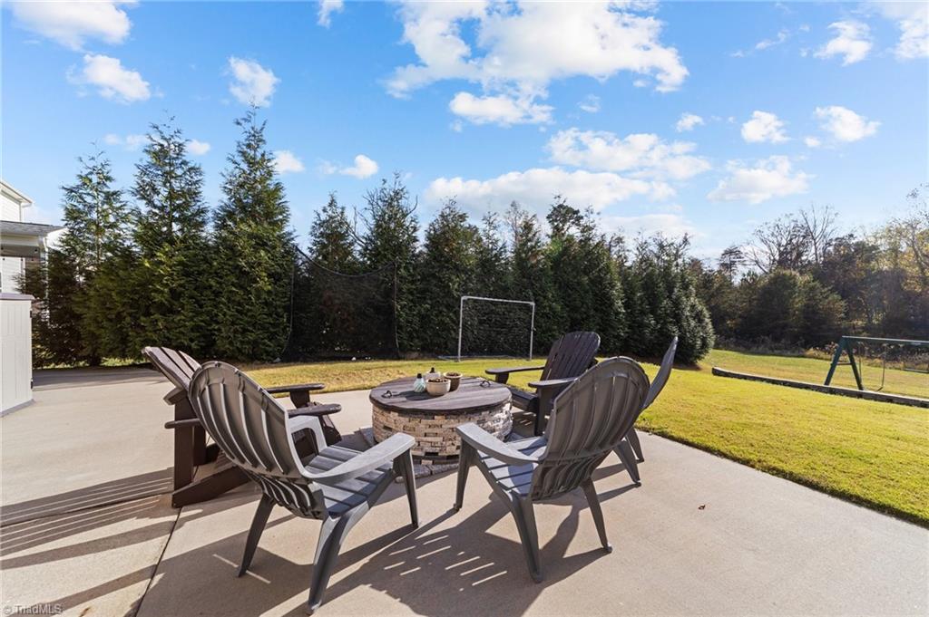 2358 Birch View Drive High Point, NC 27265 - Photo 26 of 31 Firepit/patio