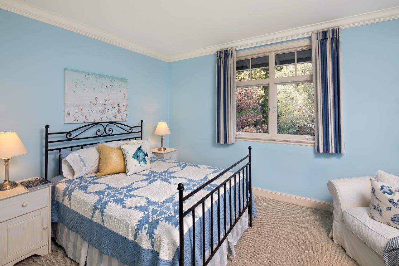 100 Phillip Road Woodside, CA 94062 - Photo 11 of 19 a bedroom with a bed and a window