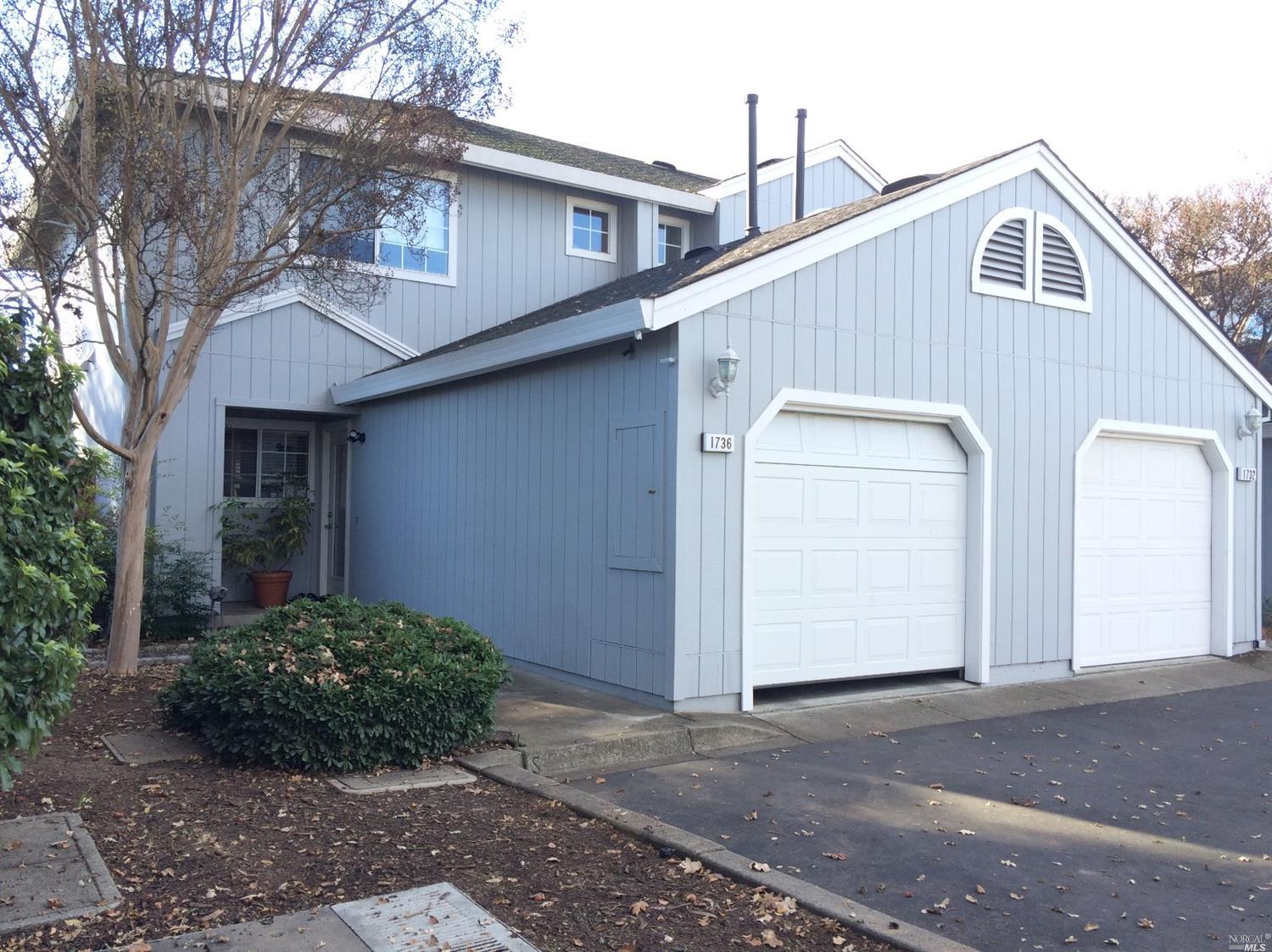 a view of a house with a outdoor space