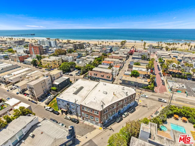 a front view of a building