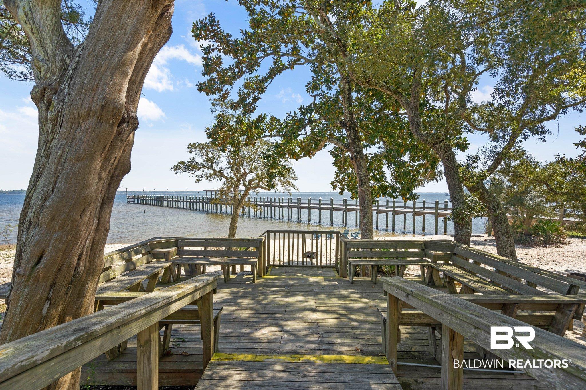 1325 Ridgewood Drive Lillian, AL 36549 - Photo 25 of 32 Dock area with a water view