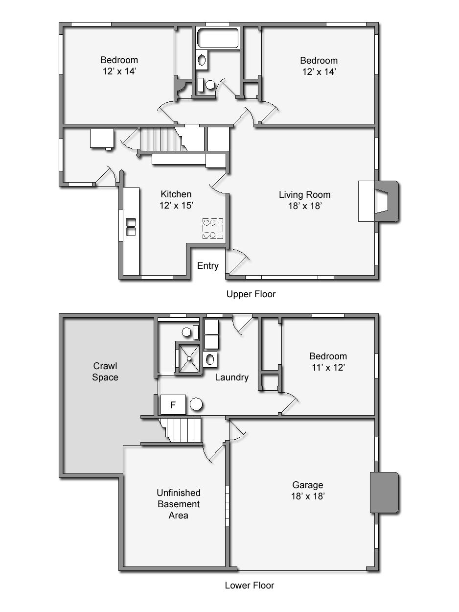 952 Garcia Road Santa Barbara, CA 93103 - Photo 6 of 6 Floorplan