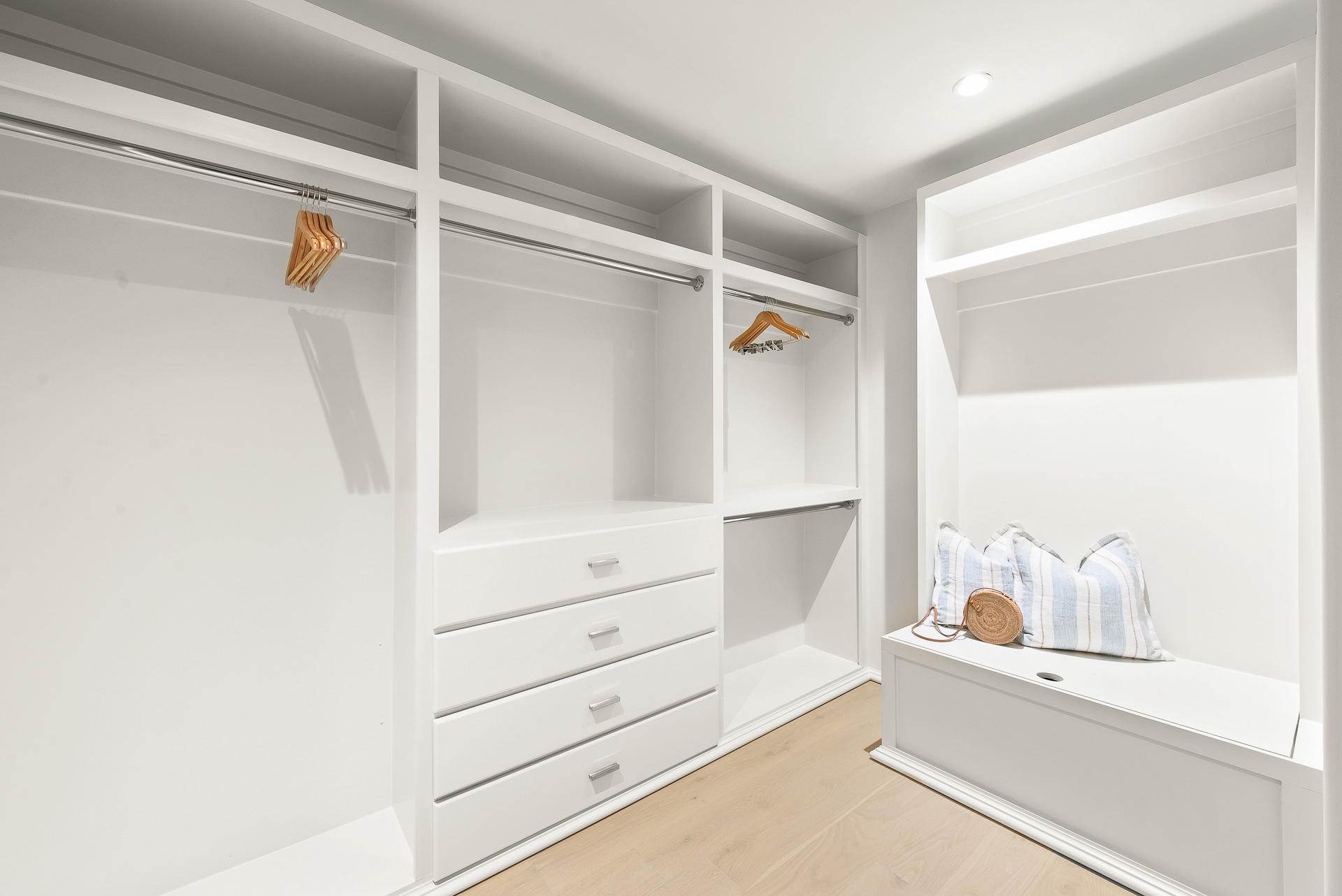 16 South Barrett Square, Unit 4 Inlet Beach, FL 32461 - Photo 62 of 98 a view of walk in closet with clothes and shoes