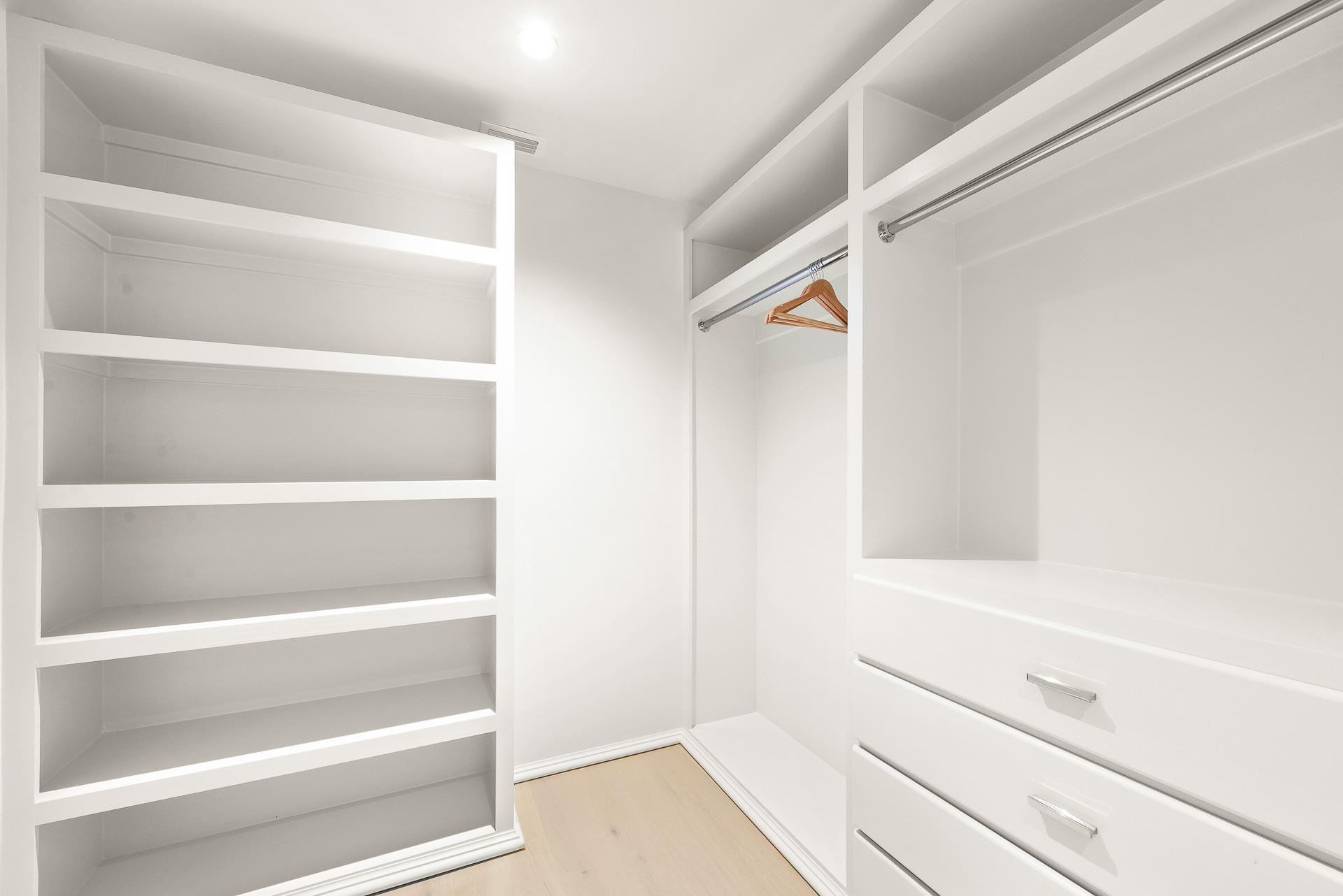 16 South Barrett Square, Unit 4 Inlet Beach, FL 32461 - Photo 63 of 98 a view of walk in closet with empty racks