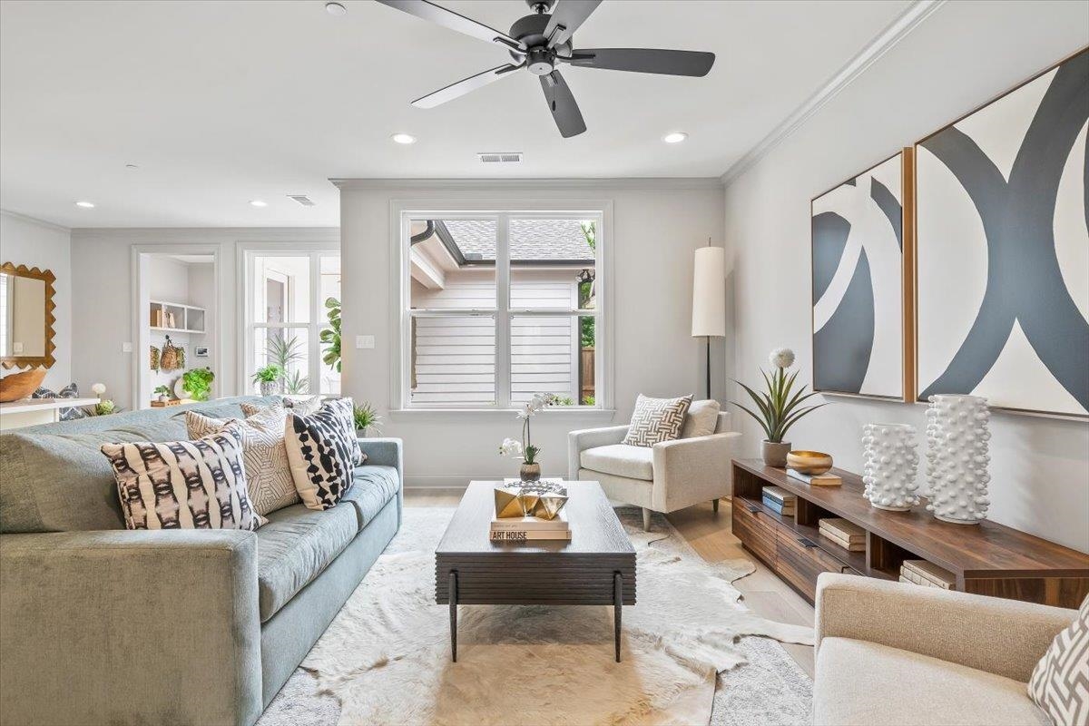 926 Aldwick Drive Collierville, TN 38017 - Photo 11 of 39 a living room with furniture and a large window