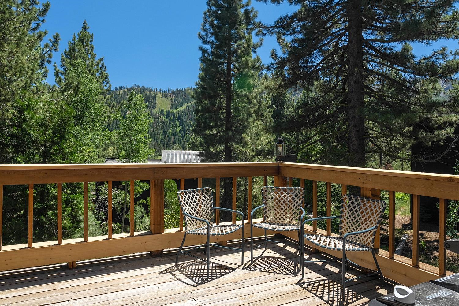 1281 Sandy Way Olympic Valley, CA 96146 - Photo 16 of 19 a view of a two chair in the balcony