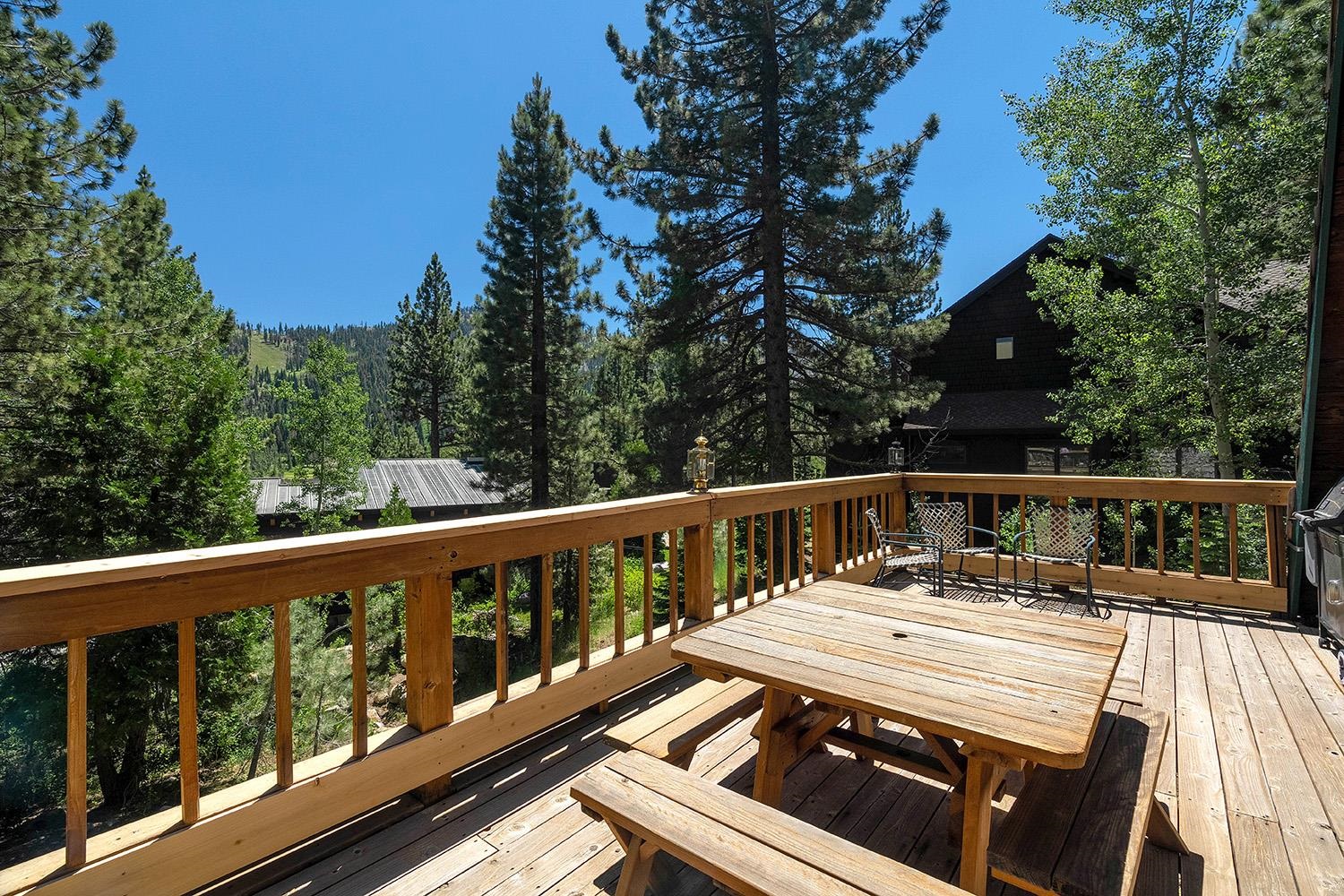 1281 Sandy Way Olympic Valley, CA 96146 - Photo 17 of 19 a view of a balcony with wooden floor and outdoor space