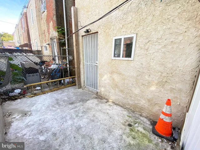 a view of outdoor space and deck