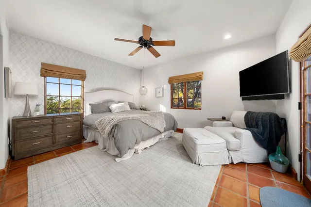 a view of a yard with an outdoor space