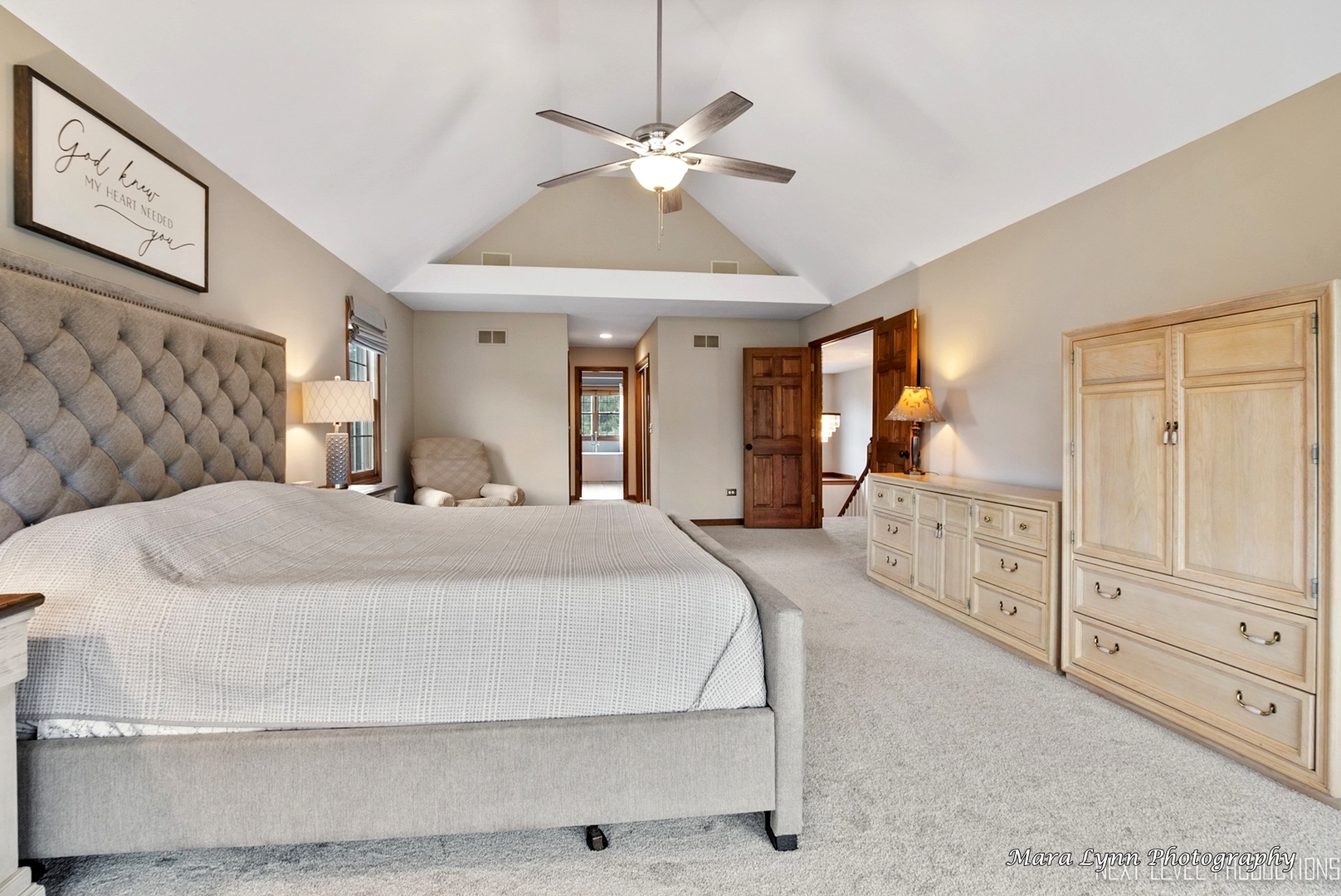 7N265 Ridge Line Road St. Charles, IL 60175 - Photo 24 of 46 a large white bed in a white bedroom