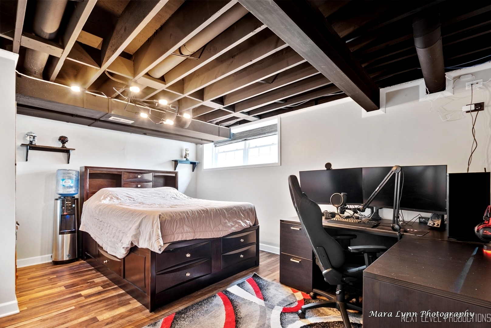 7N265 Ridge Line Road St. Charles, IL 60175 - Photo 36 of 46 a bedroom with a bed and a computer on the desk