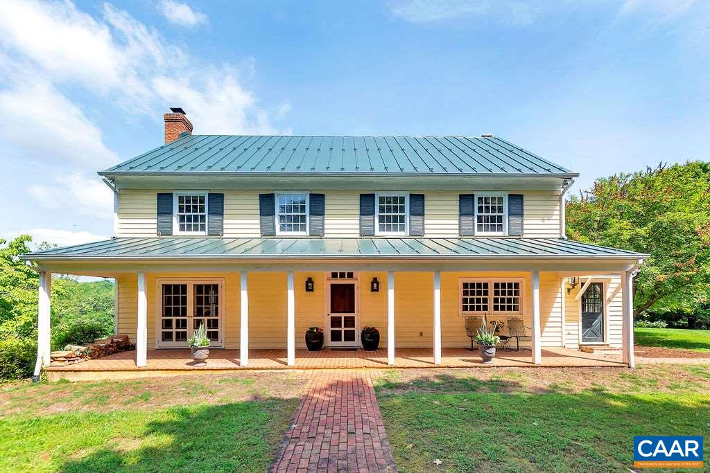 674 Gillums Ridge Road Charlottesville, VA 22903 - Photo 6 of 50 front view of a house with a yard