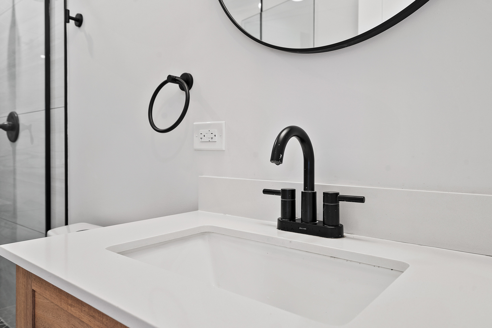3529 North Nottingham Avenue Chicago, IL 60634 - Photo 16 of 33 a bathroom with a sink and a mirror