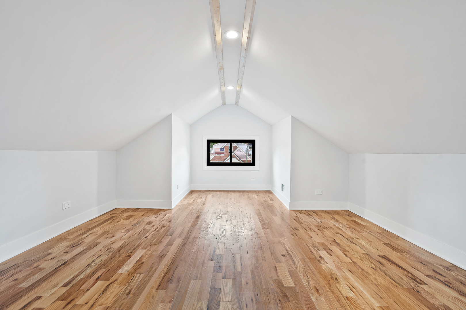 3529 North Nottingham Avenue Chicago, IL 60634 - Photo 18 of 33 wooden floor in a empty room