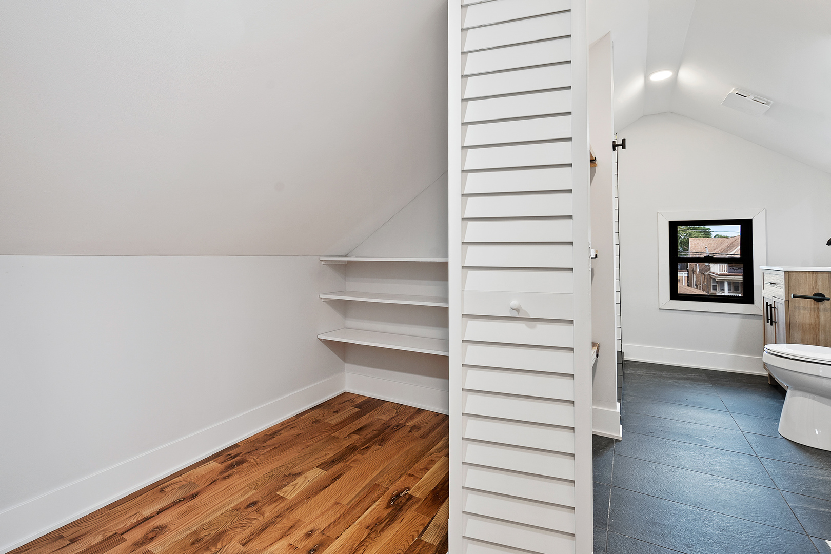 3529 North Nottingham Avenue Chicago, IL 60634 - Photo 21 of 33 a view of walk in closet with empty racks