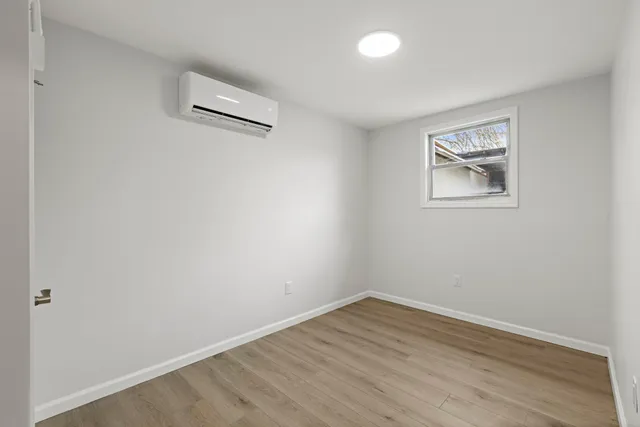 wooden floor in a room