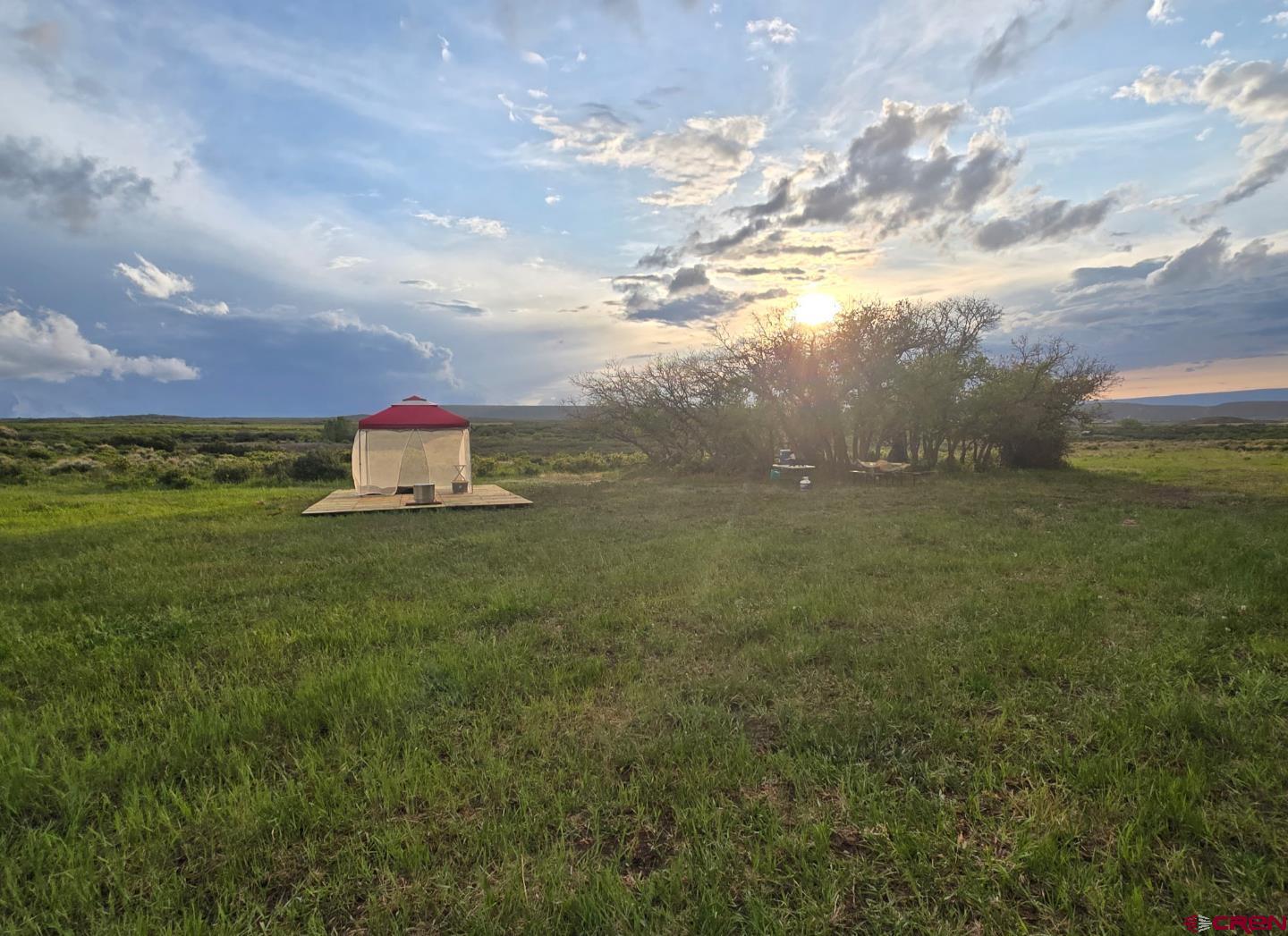 8896 8250th Road Crawford, CO 81415 - Photo 3 of 37 a view of a big yard with an outdoor seating