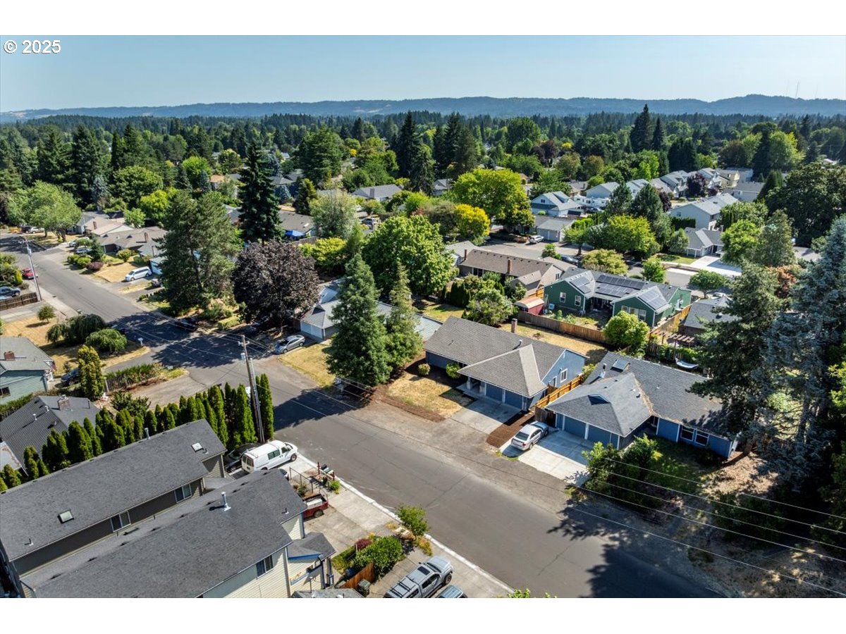 2610 Southwest 204th Avenue Beaverton, OR 97003 - Photo 33 of 37 an aerial view of a house with a yard