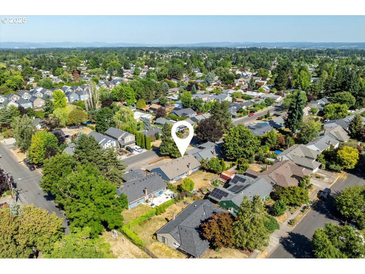 2610 Southwest 204th Avenue Beaverton, OR 97003 - Photo 35 of 37 an aerial view of residential houses with outdoor space