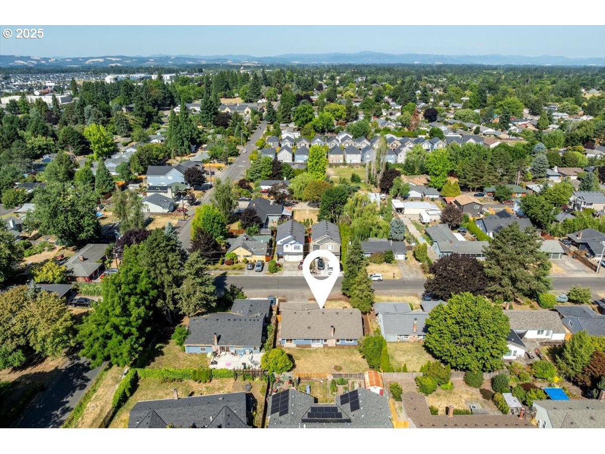 2610 Southwest 204th Avenue Beaverton, OR 97003 - Photo 36 of 37 an aerial view of a city with lots of residential buildings