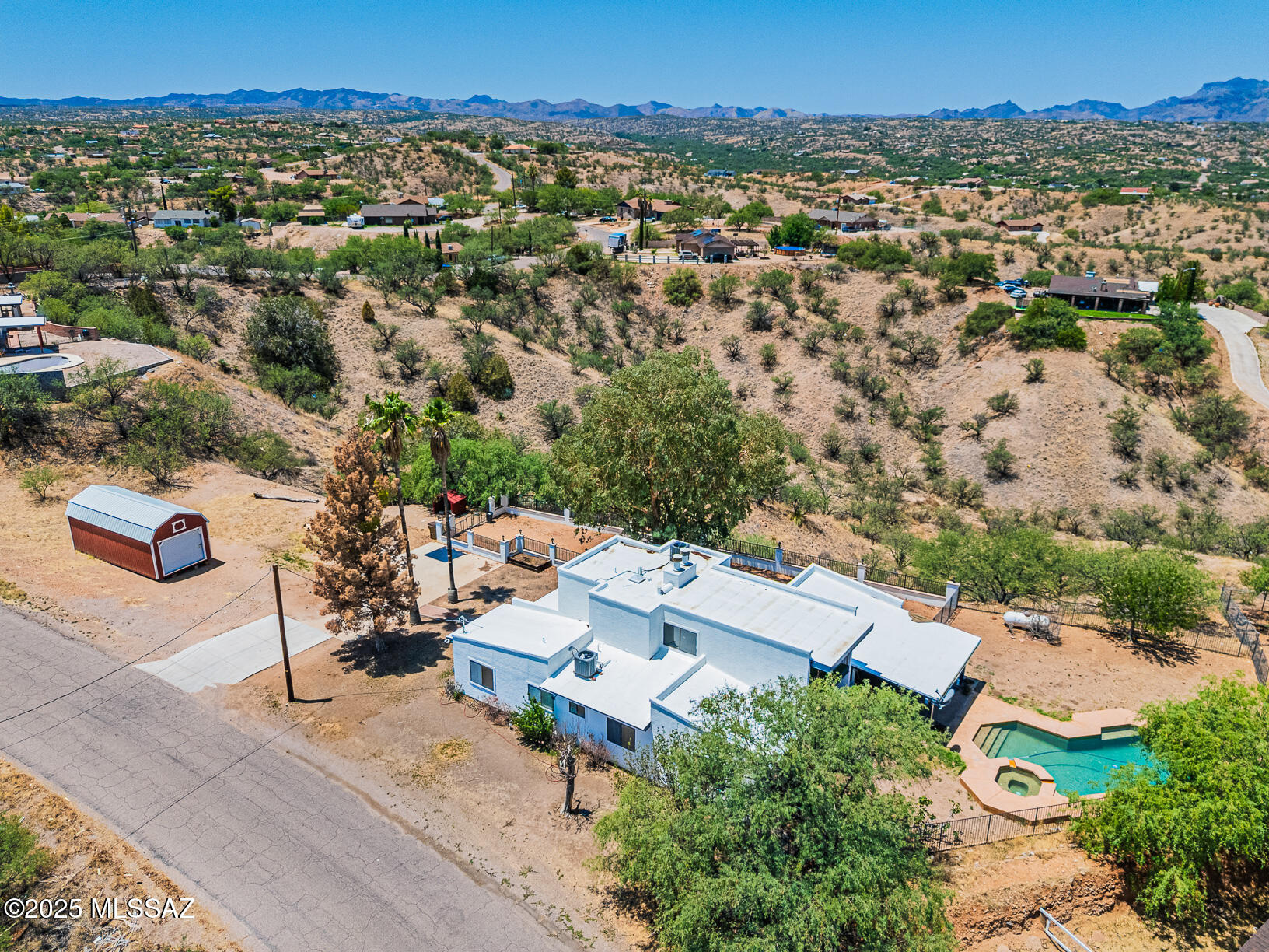 960 Via Puebla Rio Rico, AZ 85648 - Photo 3 of 48 004 - 960 Via Puebla - Drone