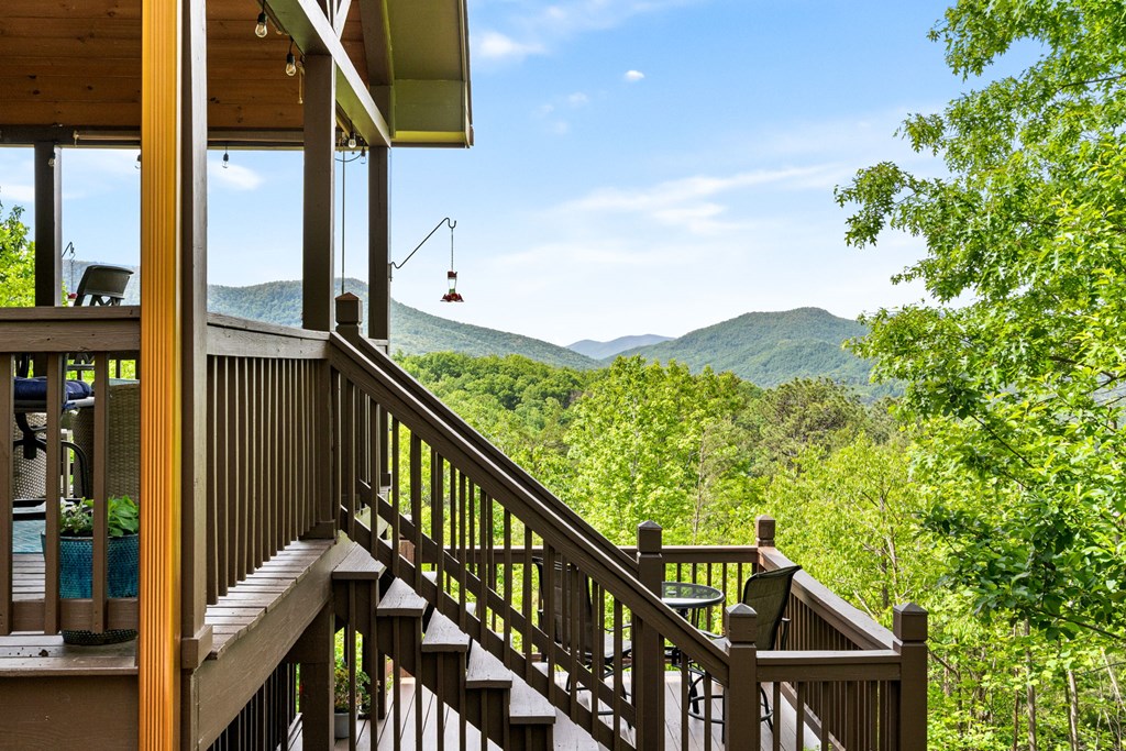 5125 Mineral Springs Road Young Harris, GA 30582 - Photo 45 of 62 a view of balcony and yard