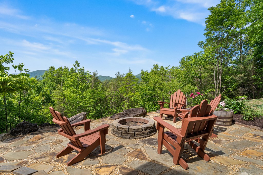 5125 Mineral Springs Road Young Harris, GA 30582 - Photo 47 of 62 a view of a lounge chair in the patio
