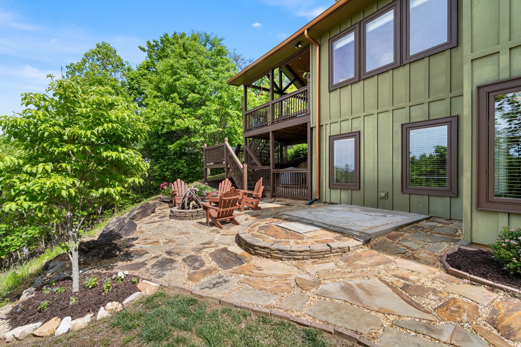 5125 Mineral Springs Road Young Harris, GA 30582 - Photo 49 of 62 a view of outdoor space yard and porch