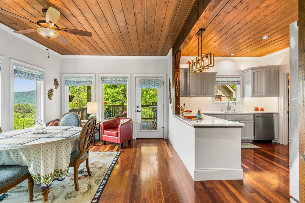 5125 Mineral Springs Road Young Harris, GA 30582 - Photo 10 of 62 a very nice looking dining room with a large window