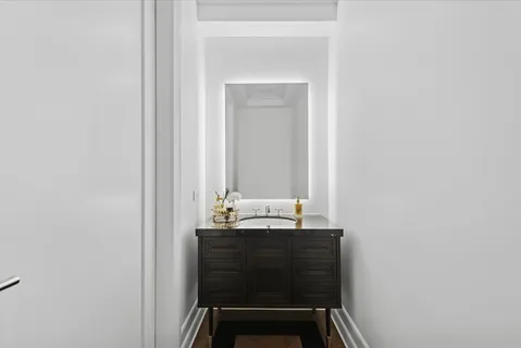 a room with storage and utility