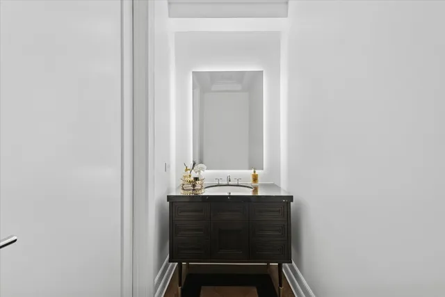 a room with storage and utility