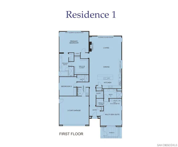 a picture of a bench in front of a building