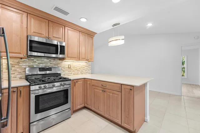 a view of a livingroom with a chandelier