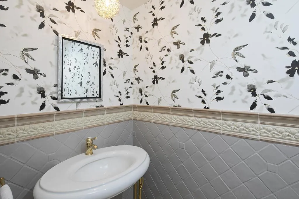 6117 La Flecha Rancho Santa Fe, CA 92067 - Photo 12 of 37 a bathroom with a sink and mirror