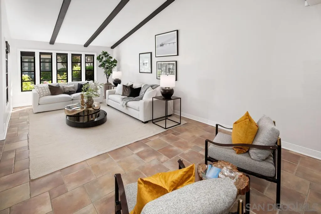 6117 La Flecha Rancho Santa Fe, CA 92067 - Photo 3 of 37 a living room with furniture and a large window