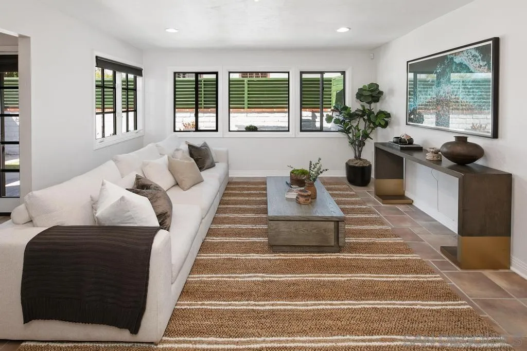 6117 La Flecha Rancho Santa Fe, CA 92067 - Photo 8 of 37 a living room with furniture and a large window