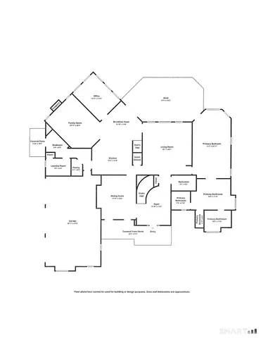 a picture of a bench in a white building