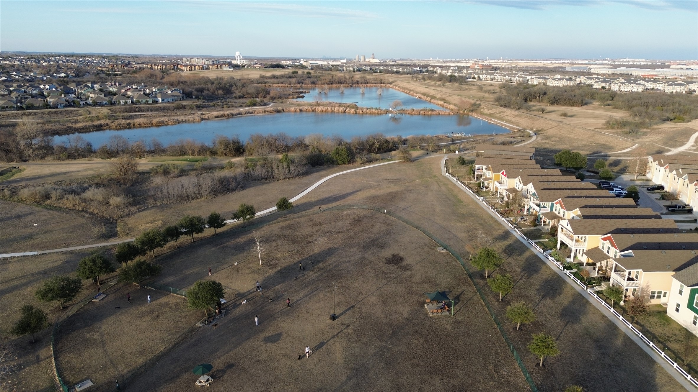 1007 Harwell Loop Kyle, TX 78640 - Photo 37 of 40 an aerial view of residential building and ocean view