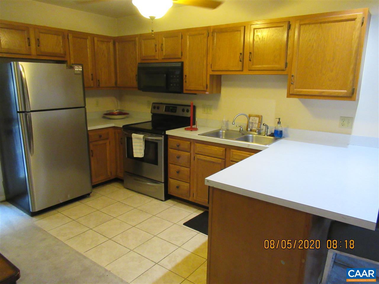 2 Ridgeview Circle Charlottesville, VA 22902 - Photo 8 of 22 a kitchen with stainless steel appliances a refrigerator a stove a sink and a refrigerator
